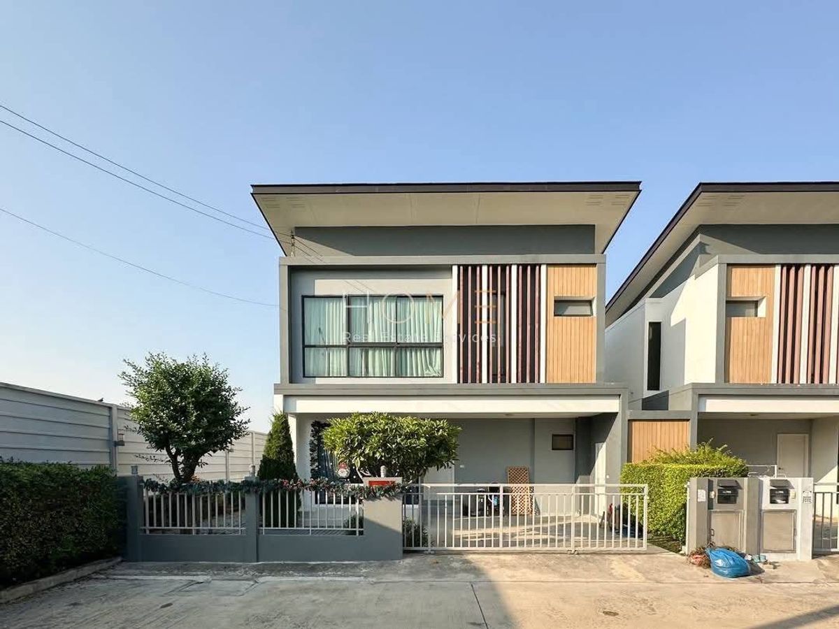 ให้เช่าพุทธมณฑล ศาลายา : ให้เช่าบ้านแฝด Eco Haus ปิ่นเกล้า - ศาลายา