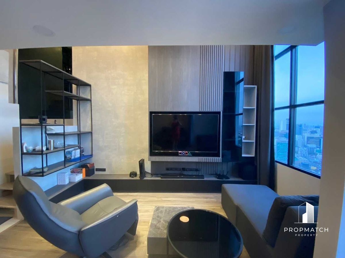 For RentCondoSathorn, Narathiwat : ✨ Flash Deal ✨Knightsbridge Prime Sathorn (Duplex1bath59.5SQM) Ready !! Only 40,000 baht per month Tel.0981315848 @propmatch
