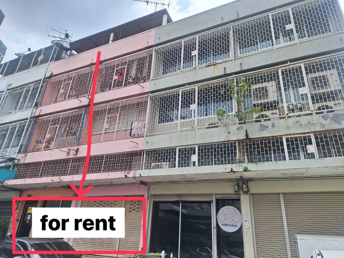 ให้เช่าอาคารพาณิชย์อ่อนนุช อุดมสุข : Shop for rent 18,000/month Sukhumvit 
