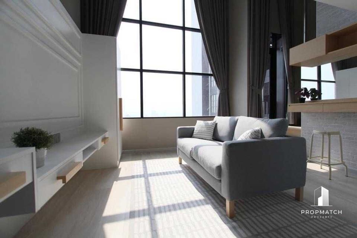 For RentCondoSathorn, Narathiwat : ✨ Flash Deal ✨Knightsbridge Prime Sathorn (Duplex1bath59.5SQM) Ready !! Only 40,000 baht per month Tel.0981315848 @propmatch