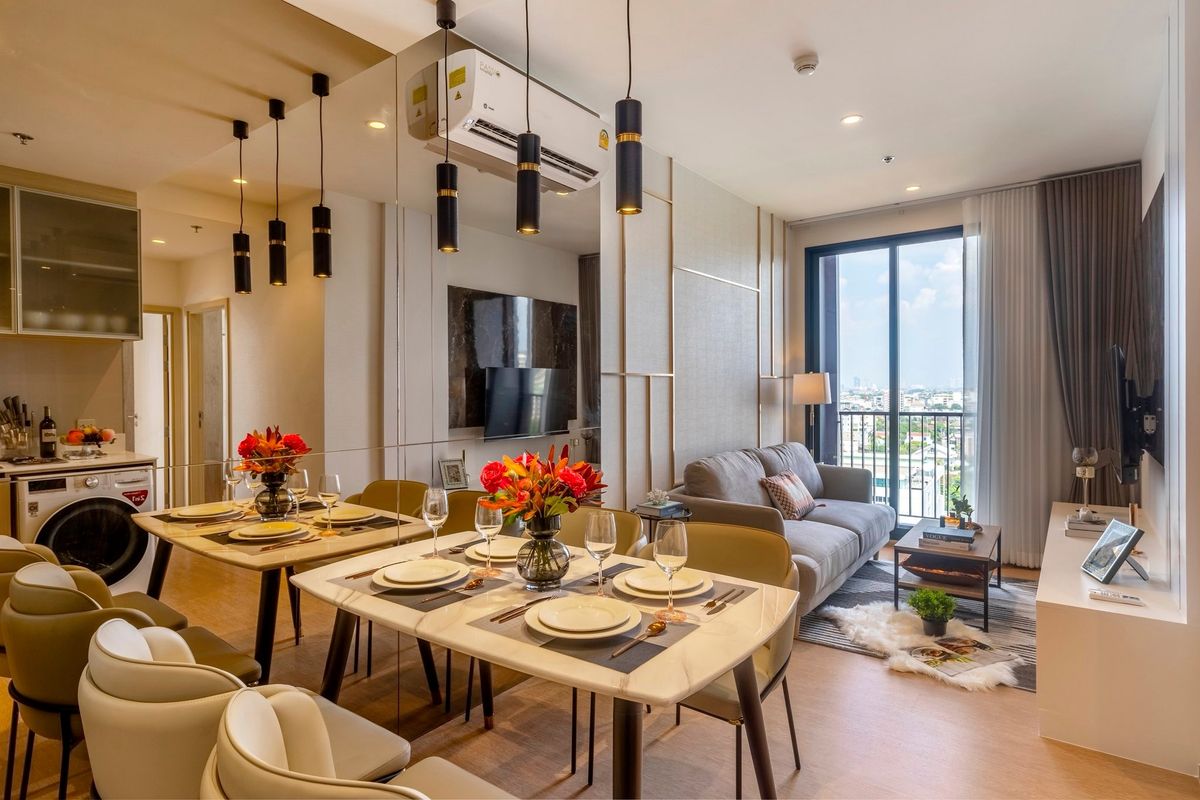 ให้เช่าคอนโดสุขุมวิท อโศก ทองหล่อ :  *For rent* Maru Ekkamai  2  Near BTS Ekkamai  (PTR1132)