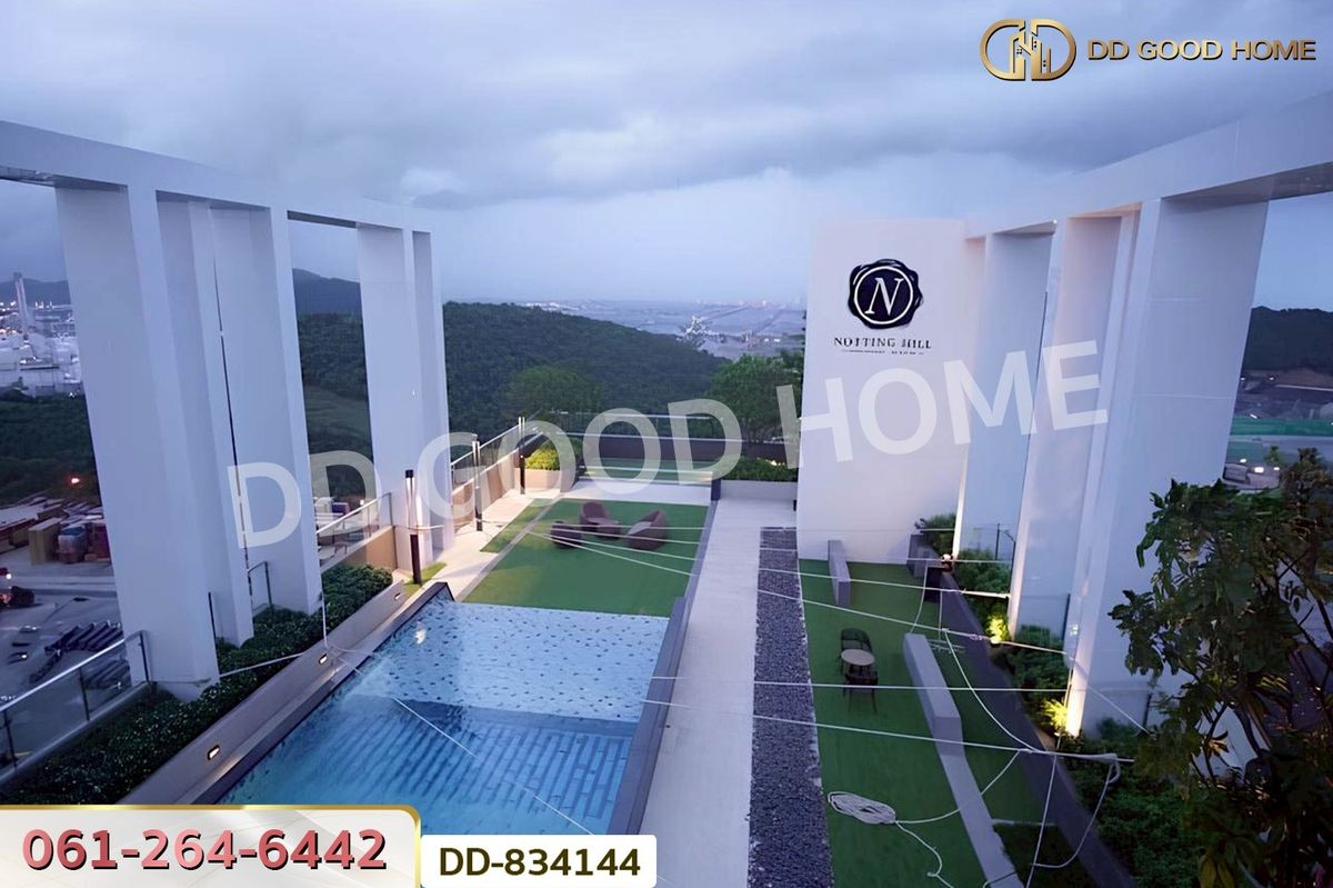 For SaleCondoSriracha Laem Chabang Ban Bueng : DD-834144 Condo Notting Hill Laemchabang-Sriracha, Chonburi near Kasetsart University, Sriracha Campus