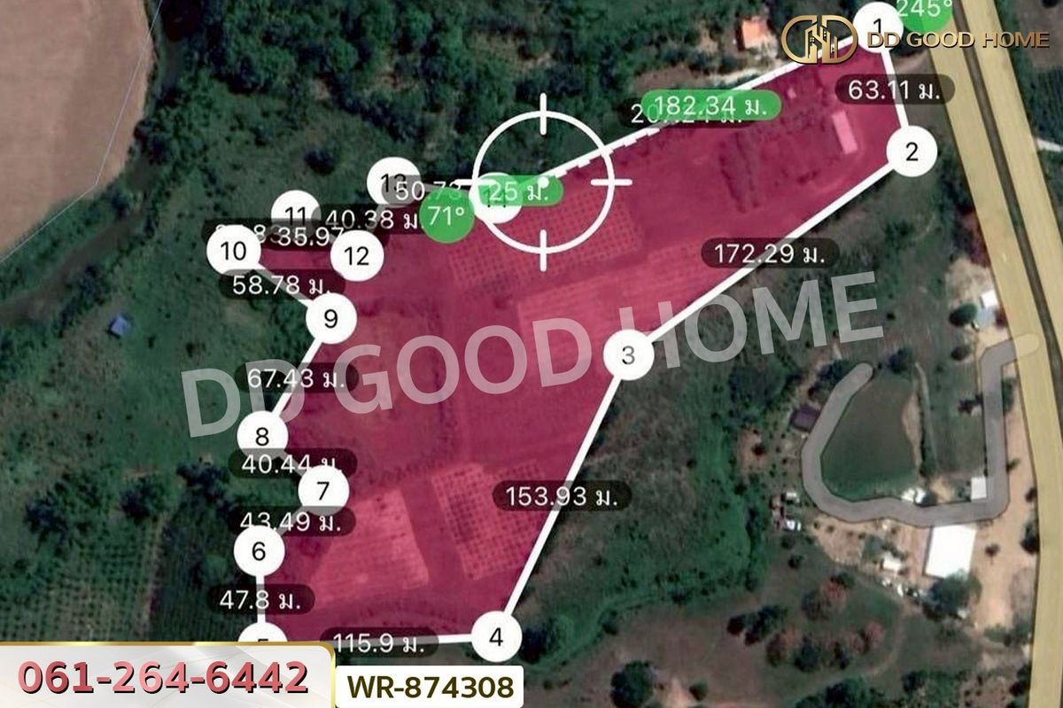 ขายที่ดินปราจีนบุรี : WR-874308 ที่ดินนาดี 27 ไร่ 389 ตร.ว. ปราจีนบุรี ใกล้อุทยานแห่งชาติทับลาน