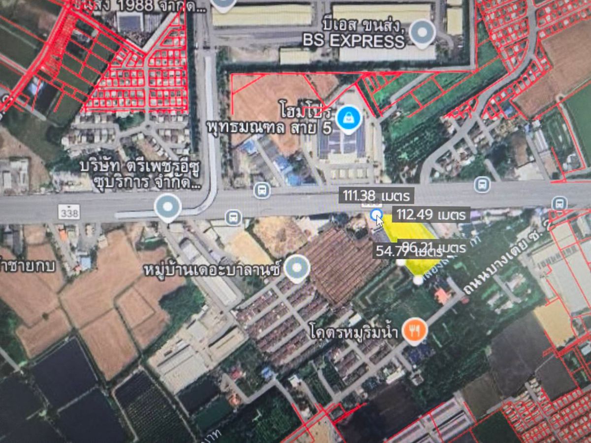 ให้เช่าที่ดินปิ่นเกล้า จรัญสนิทวงศ์ : โอกาสทอง! ให้เช่าที่ดินติดถนนบรมราชชนนี 1 ไร่ สามพราน นครปฐม ทำเลธุรกิจศักยภาพสูง (แปลงที่ 1) - พิเศษ! ไม่มีค่าหน้าดิน!