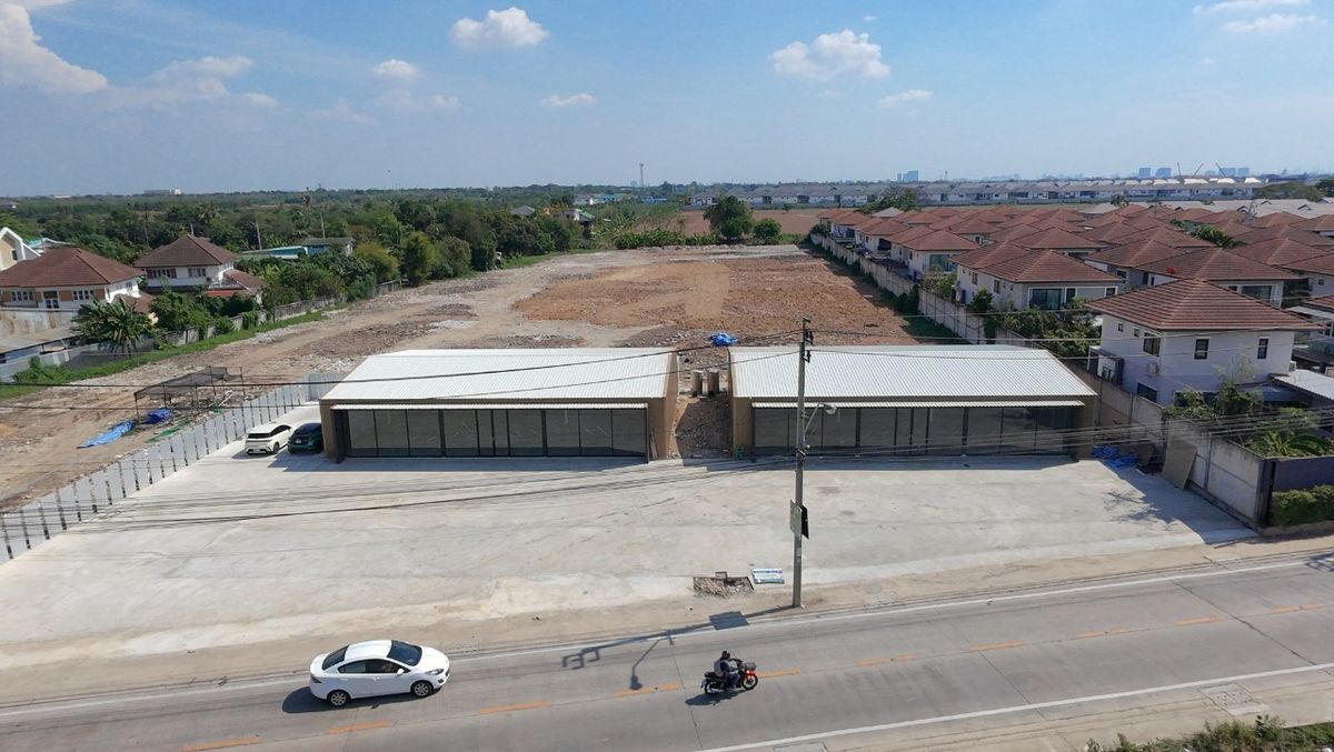 ให้เช่าที่ดินนวมินทร์ รามอินทรา :  ให้เช่าที่ดิน 100 ตร.ว. ขนาดกำลังดี ติดถนนไทยรามัญ ค่าเช่าสบายกระเป๋า เหมาะทำธุรกิจ!