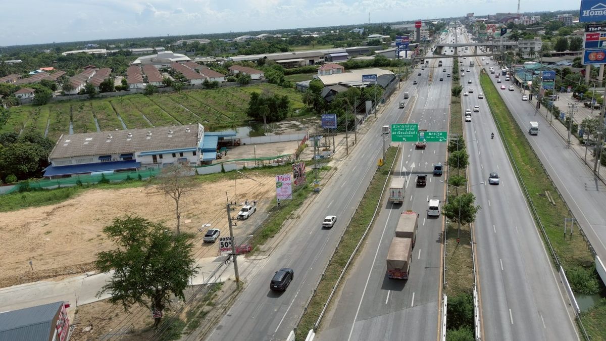 ให้เช่าที่ดินปิ่นเกล้า จรัญสนิทวงศ์ : โอกาสทอง! ให้เช่าที่ดินติดถนนบรมราชชนนี 1 ไร่ สามพราน นครปฐม ทำเลธุรกิจศักยภาพสูง (แปลงที่ 1) - พิเศษ! ไม่มีค่าหน้าดิน!