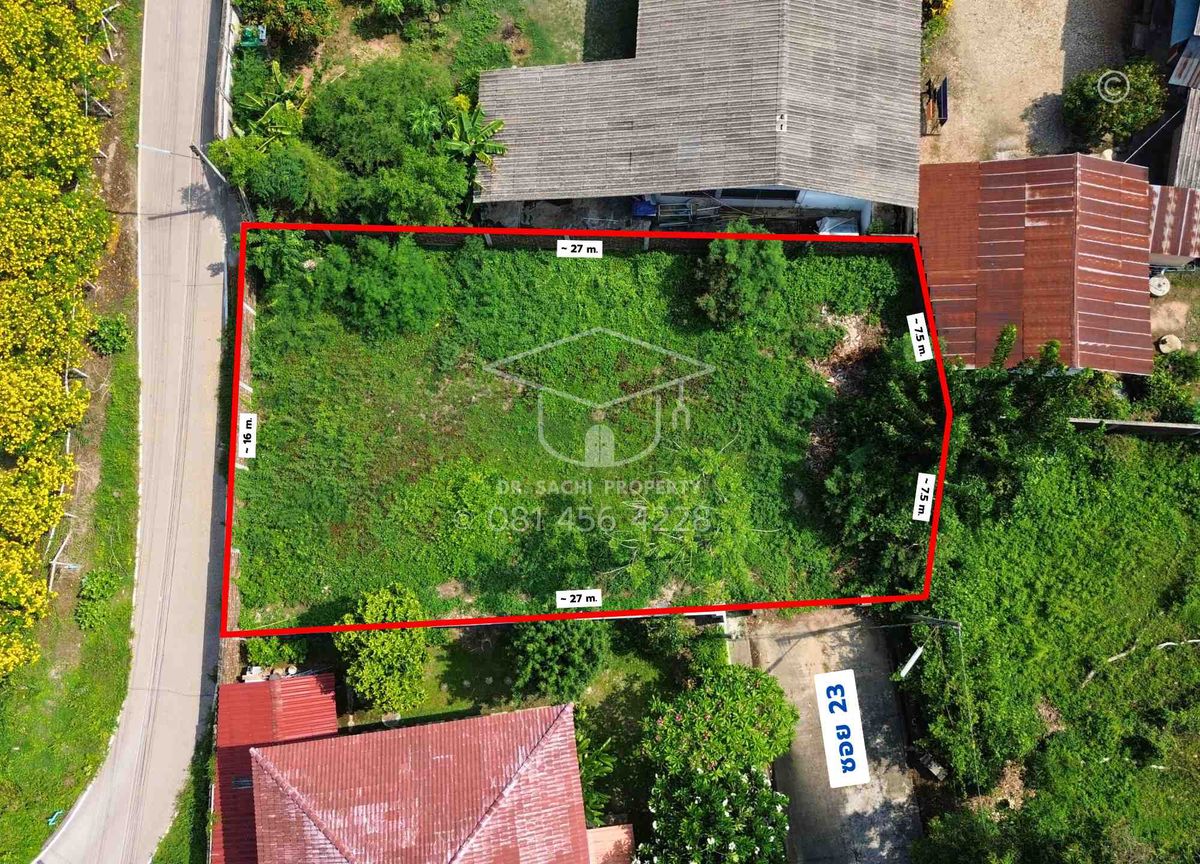 ขายที่ดินเชียงใหม่ : ขายที่ดินถมแล้ว 113 ตรว. หมู่บ้านเลควิวพาร์ค 2 สันผีเสือ แยกหนองจ๊อม จ.เชียงใหม่