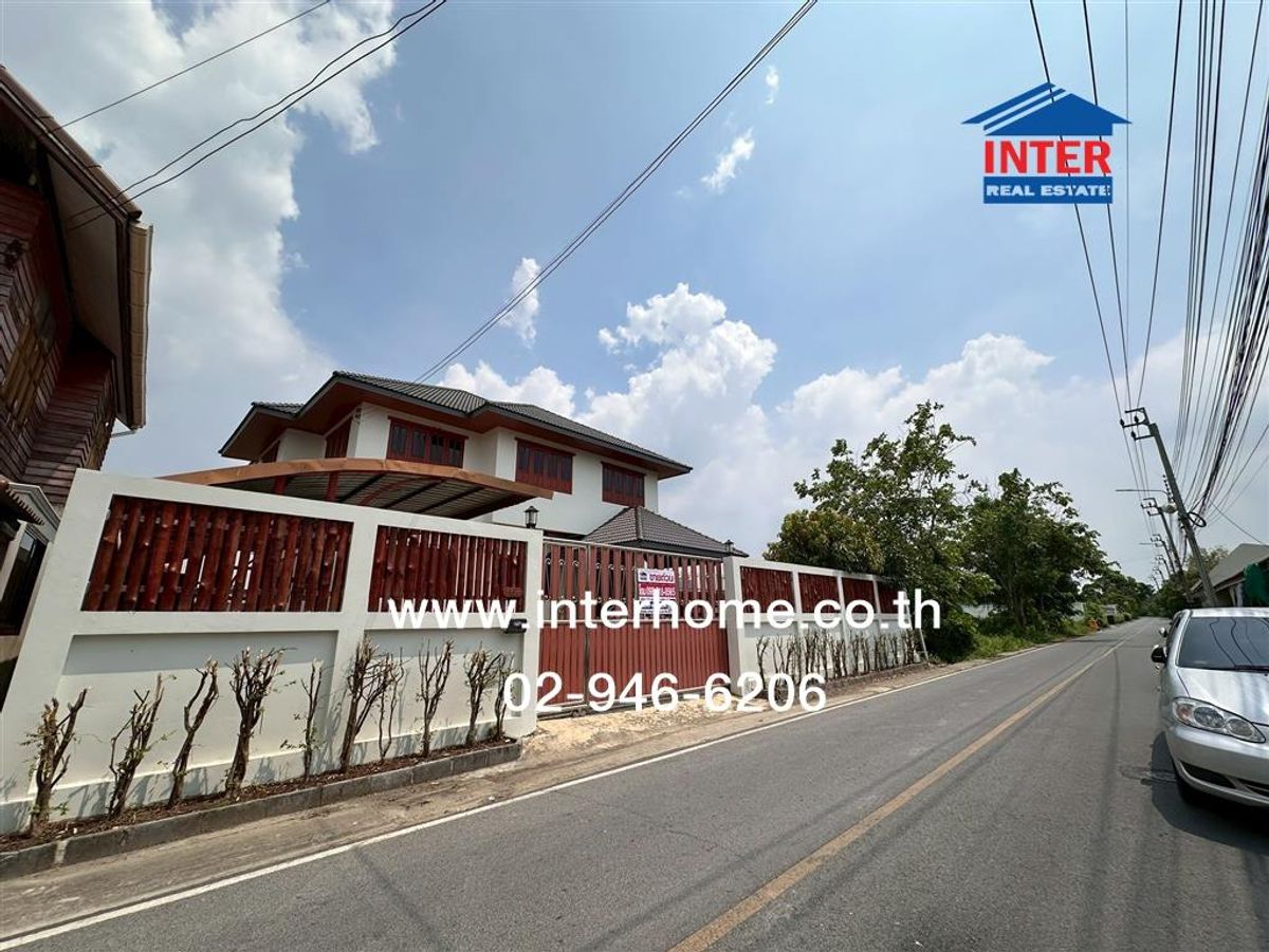 ขายบ้านนนทบุรี บางใหญ่ บางบัวทอง : บ้านเดี่ยว 2 ชั้น 149.3 ตร.ว. บ้านเดี่ยว ซอยท่าอิฐ32 ถนนราชพฤกษ์ ถนนรัตนาธิเบศร์ ปากเกร็ด นนทบุรี