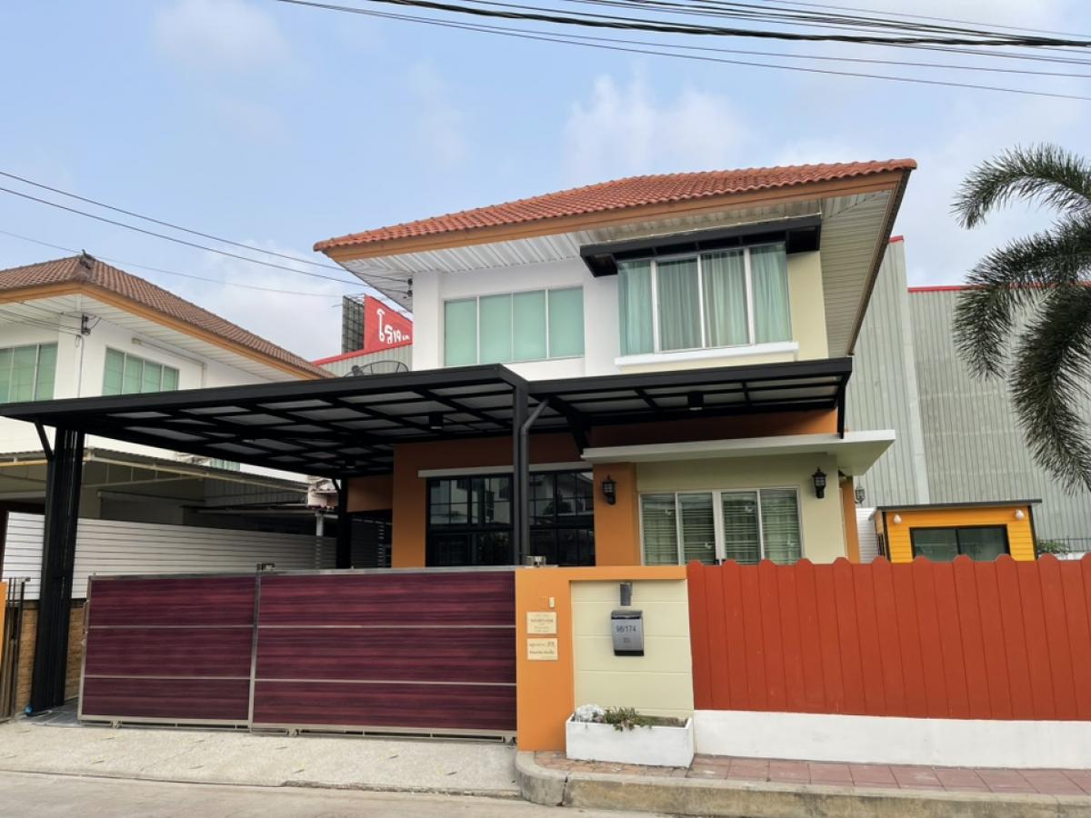 For RentHouseRama5, Ratchapruek, Bangkruai : House for rent and putting golf Near the Bang Yai Purple Line And Srirat Expressway Ring round, in addition to Bang Yai, back to Chatuchak