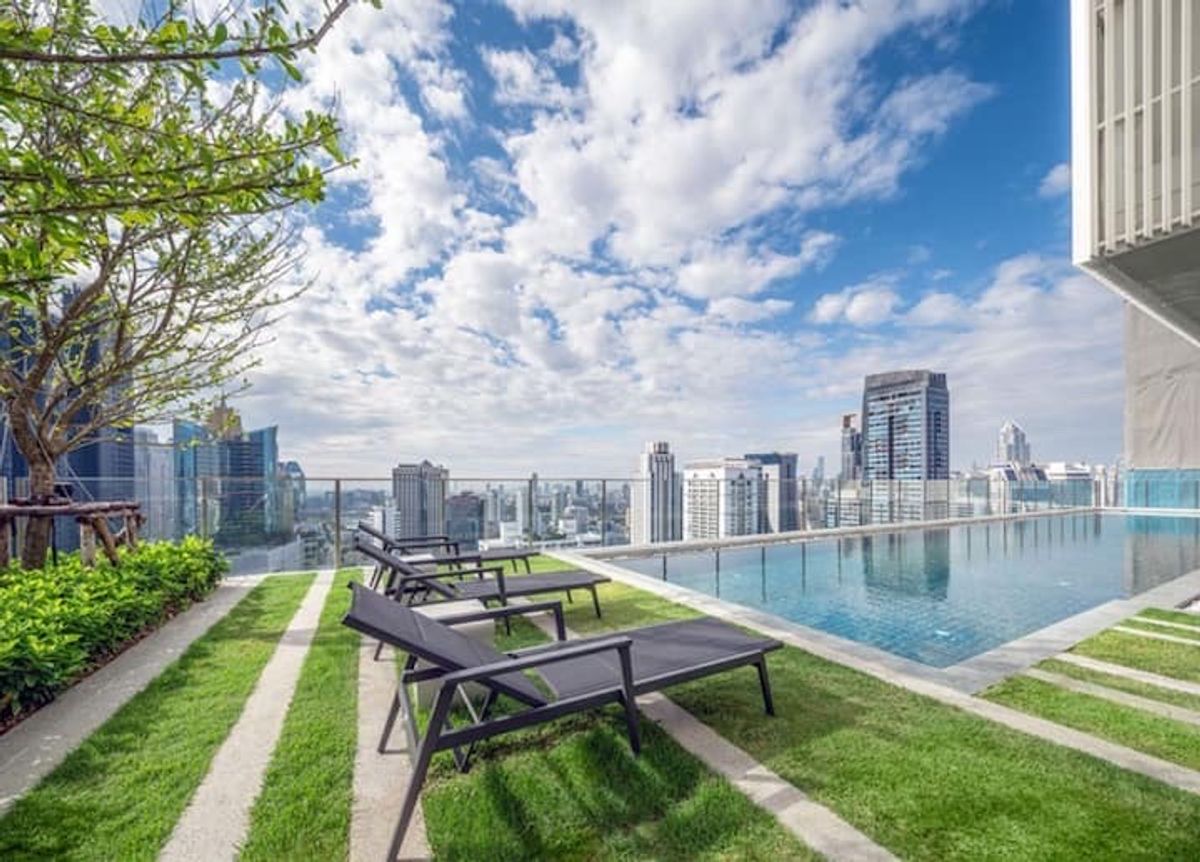 ให้เช่าคอนโดสุขุมวิท อโศก ทองหล่อ : ปล่อยเช่า Noble Recole 2 bed 2 bath
