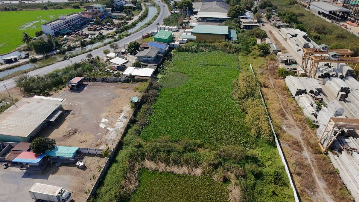 ให้เช่าที่ดินปทุมธานี รังสิต ธรรมศาสตร์ : 🔥 ให้เช่าที่ดิน 200 ตร.ว. ทำเลทอง! ติดถนนคันคลองนครหลวง บางปะอิน - สุดยอดจุดเชื่อมโลจิสติกส์ 4 ภาค ใกล้ทางด่วน! ✨