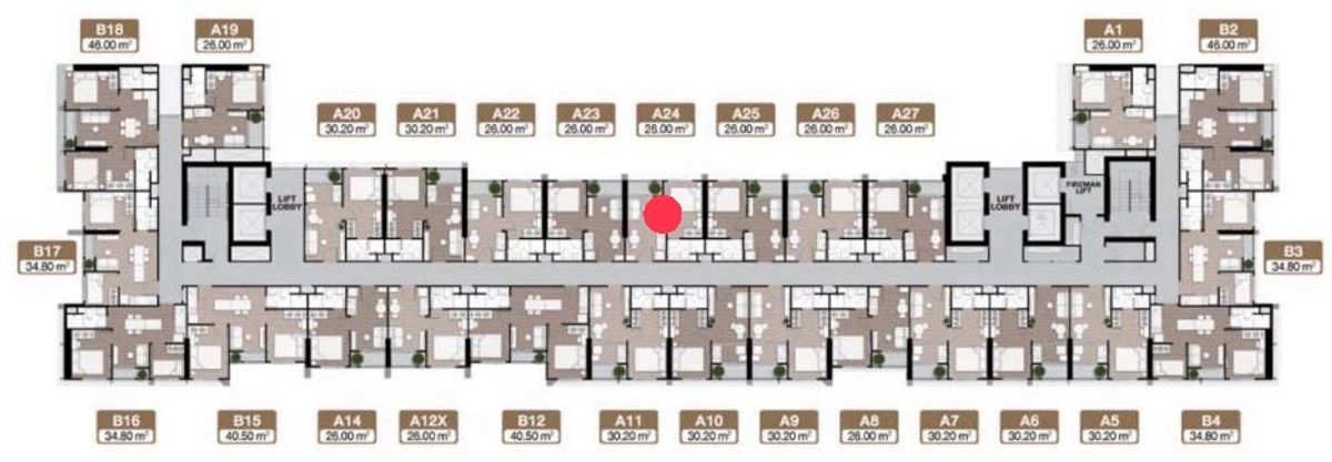 ขายคอนโดพระราม 9 เพชรบุรีตัดใหม่ RCA : 🌳 ขาย Nue District R9 ขนาด 26 ตรม. N1XA24 ขนาด 1 ห้องนอน ตึกหลัง ขอรายละเอียดเพิ่มที่ 0993529495