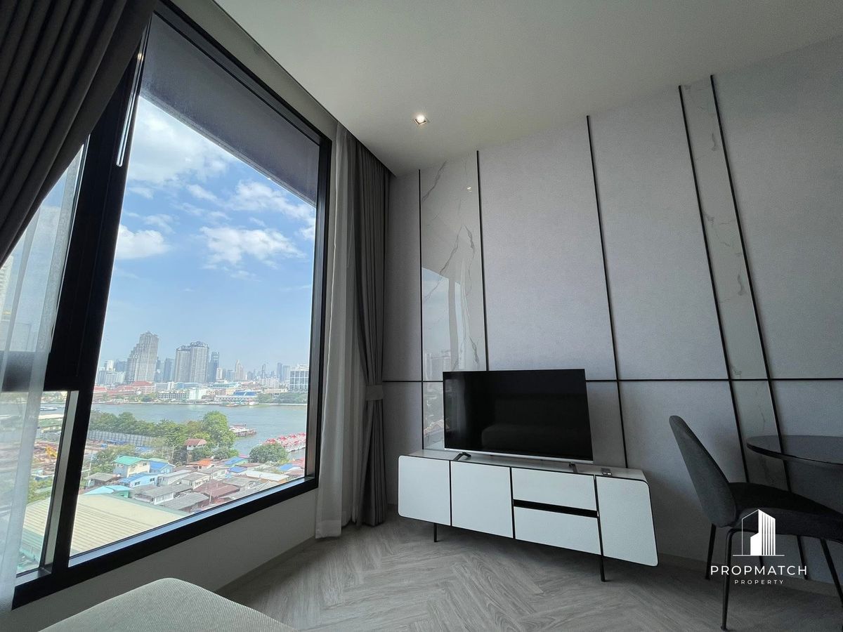 ให้เช่าคอนโดวงเวียนใหญ่ เจริญนคร : ✨ Flash Deal ✨Chapter Charoennakhon – Riverside ( 1Bed1Bath34SQM.)พร้อมอยู่ !! เพียง 26,000 บาทต่อเดือน Tel.0981315848 @propmatch
