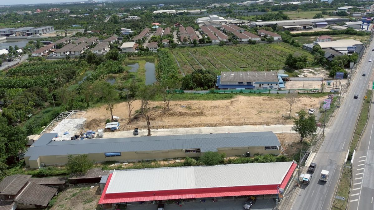 ให้เช่าที่ดินปิ่นเกล้า จรัญสนิทวงศ์ : โอกาสทอง! ให้เช่าที่ดินติดถนนบรมราชชนนี 1 ไร่ สามพราน นครปฐม ทำเลธุรกิจศักยภาพสูง (แปลงที่ 1) - พิเศษ! ไม่มีค่าหน้าดิน!