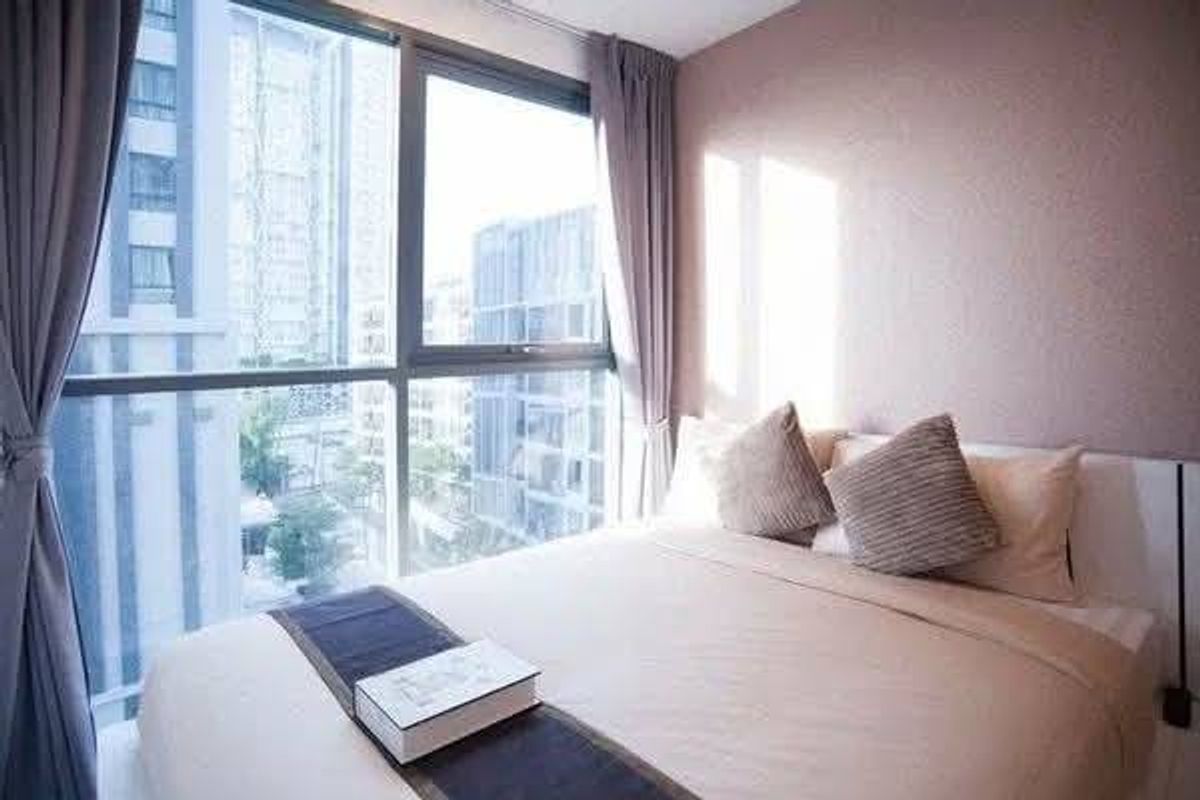 For RentCondoOnnut, Udomsuk : Renting ID Omobi Sukhumvit 81 Duplex 2 floors. The room is on the 4th floor.