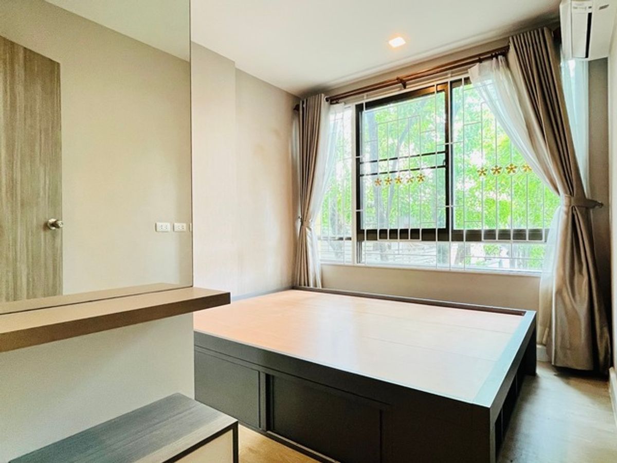 ขายคอนโดรัชดา ห้วยขวาง : ขายคอนโด เมโทร ลักซ์ รัชดา 28.36 ตรม. ชั้น 2 วิวสวน สไตล์รีสอร์ท ใกล้รถไฟฟ้า MRT ห้วยขวาง