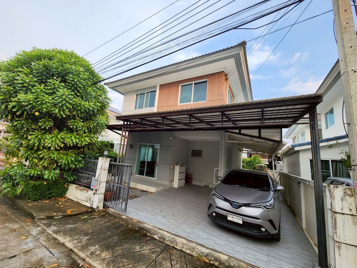 For SaleHouseNonthaburi, Bang Yai, Bangbuathong : 📌Single house for sale, Perfect Park project, Rama 5-Bang Yai (Soi Wat Phra Non), 42 sq m, with furniture & electrical appliances, price only 3.6 million!! Near Central Westgate, near MRT3 Bang Yai Intersection (Purple Line), near Bang Yai Hospital