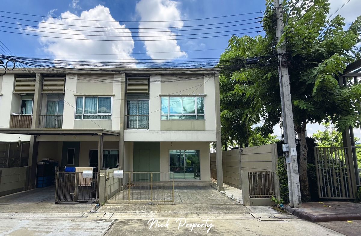 ขายทาวน์โฮมนวมินทร์ รามอินทรา : Baan Lumpini Town Ville เพิ่มสิน-วัชรพล : บ้านลุมพินี ทาวน์วิลล์ หลังมุม ต้นโครงการ ทั้งปลอดภัยและสะดวก บ้านเลขที่มงคล สำหรับคนชอบความมัน ราคาพิเศษ!!