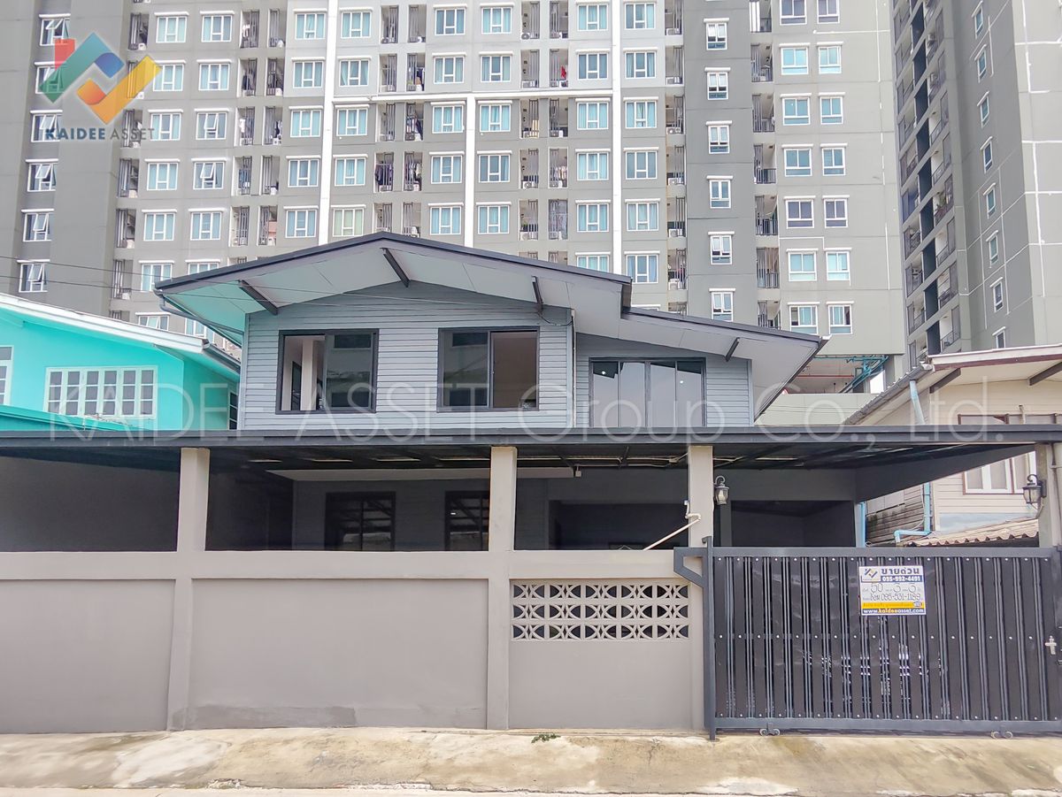 ขายบ้านบางซื่อ วงศ์สว่าง เตาปูน : บ้านเดี่ยว ซอย กรุงเทพ-นนทบุรี 23 จันทเกษม บางซื่อ Renovated