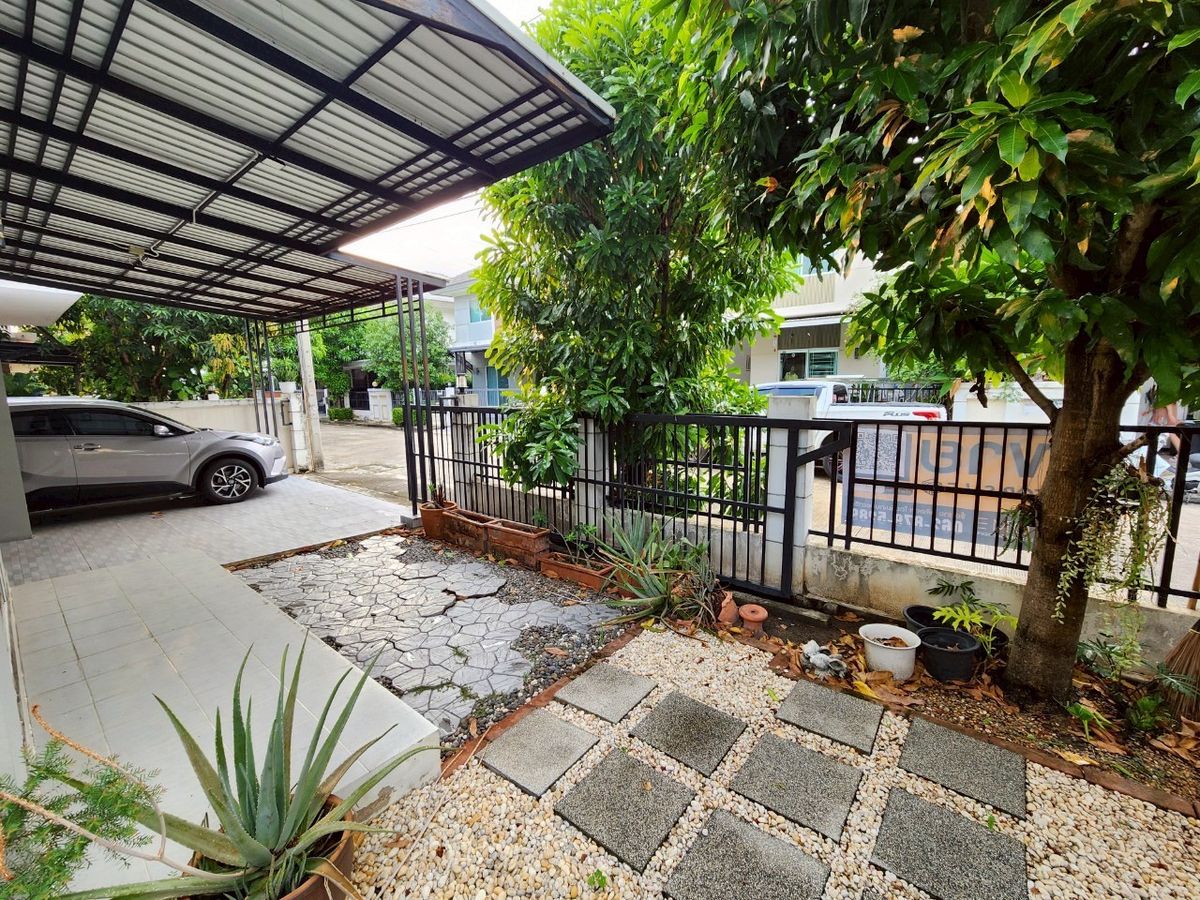 For SaleHouseNonthaburi, Bang Yai, Bangbuathong : 📌Single house for sale, Perfect Park project, Rama 5-Bang Yai (Soi Wat Phra Non), 42 sq m, with furniture & electrical appliances, price only 3.6 million!! Near Central Westgate, near MRT3 Bang Yai Intersection (Purple Line), near Bang Yai Hospital