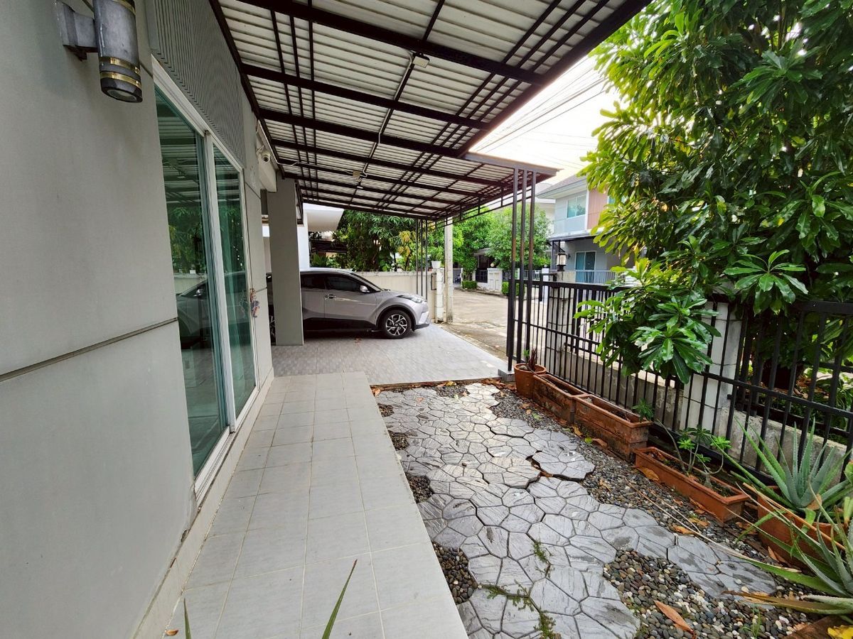 For SaleHouseNonthaburi, Bang Yai, Bangbuathong : 📌Single house for sale, Perfect Park project, Rama 5-Bang Yai (Soi Wat Phra Non), 42 sq m, with furniture & electrical appliances, price only 3.6 million!! Near Central Westgate, near MRT3 Bang Yai Intersection (Purple Line), near Bang Yai Hospital