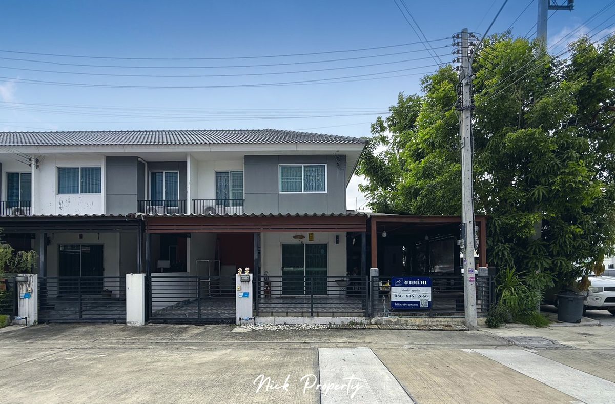 ขายทาวน์โฮมปทุมธานี รังสิต ธรรมศาสตร์ : Baan Pruksa 113 กรุงเทพ - ปทุมธานี : บ้านพฤกษา 113 ซ.วัดหนองปรง หลังมุม พื้นที่เยอะมาก ต่อเติมเรียบร้อย บ้านเลขที่มงคล ราคาพิเศษ..!!
