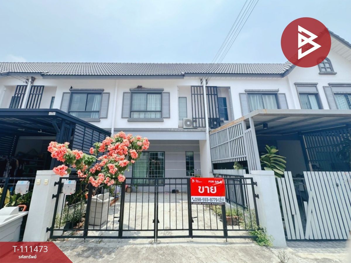 For SaleTownhomeChachoengsao : Townhouse for sale, Modi Villa Ladkrabang-Suvarnabhumi, Chachoengsao