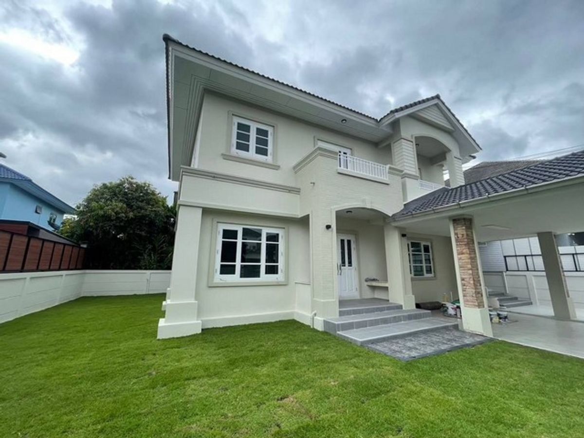 For RentHouseBang kae, Phetkasem : 2 -storey detached house for rent, Ratchapruek University, Bang Bon 4, new renovated 100 sq.w., 4 bedrooms, 3 water, convenient to travel