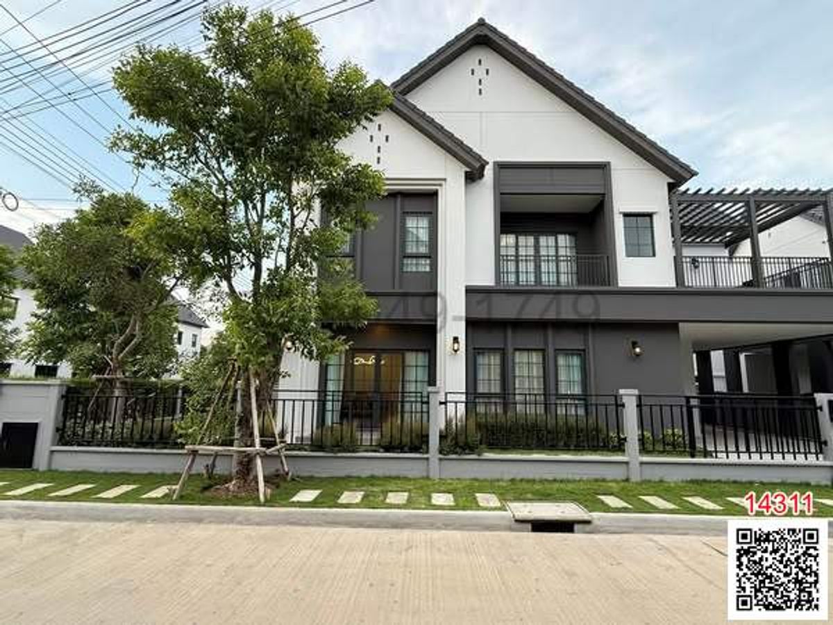ให้เช่าบ้านบางนา แบริ่ง ลาซาล : เช่า บ้านเดี่ยว Centro Bangna เฟส 2 Type ใหญ่สุด บ้านแปลงมุม 