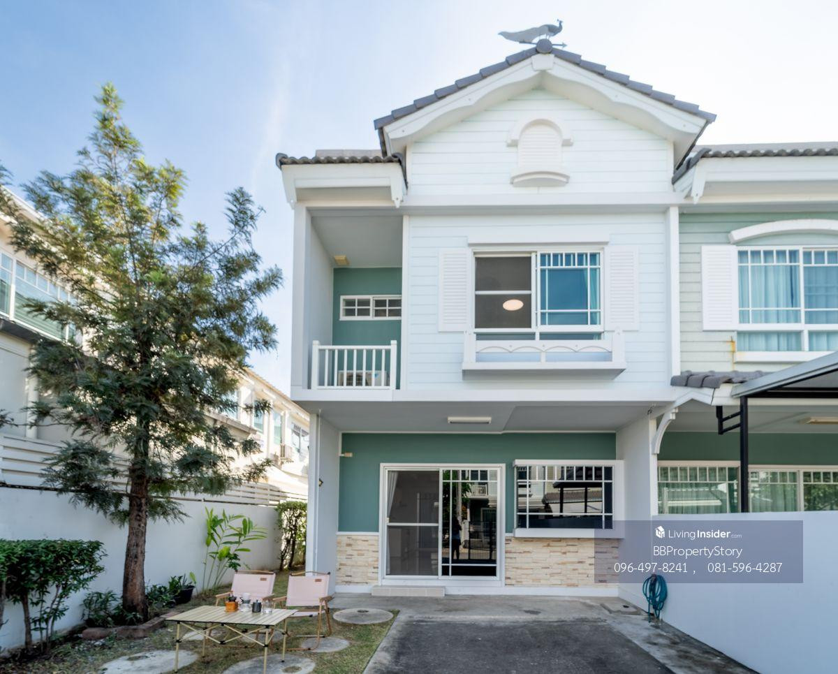 ให้เช่าทาวน์โฮมสมุทรปราการ สำโรง : ให้เช่าทาวน์โฮมหลังมุมเลี้ยงสัตว์ได้ หลัง เมกะบางนา |🔹Indy Bangna Km.7 (2)