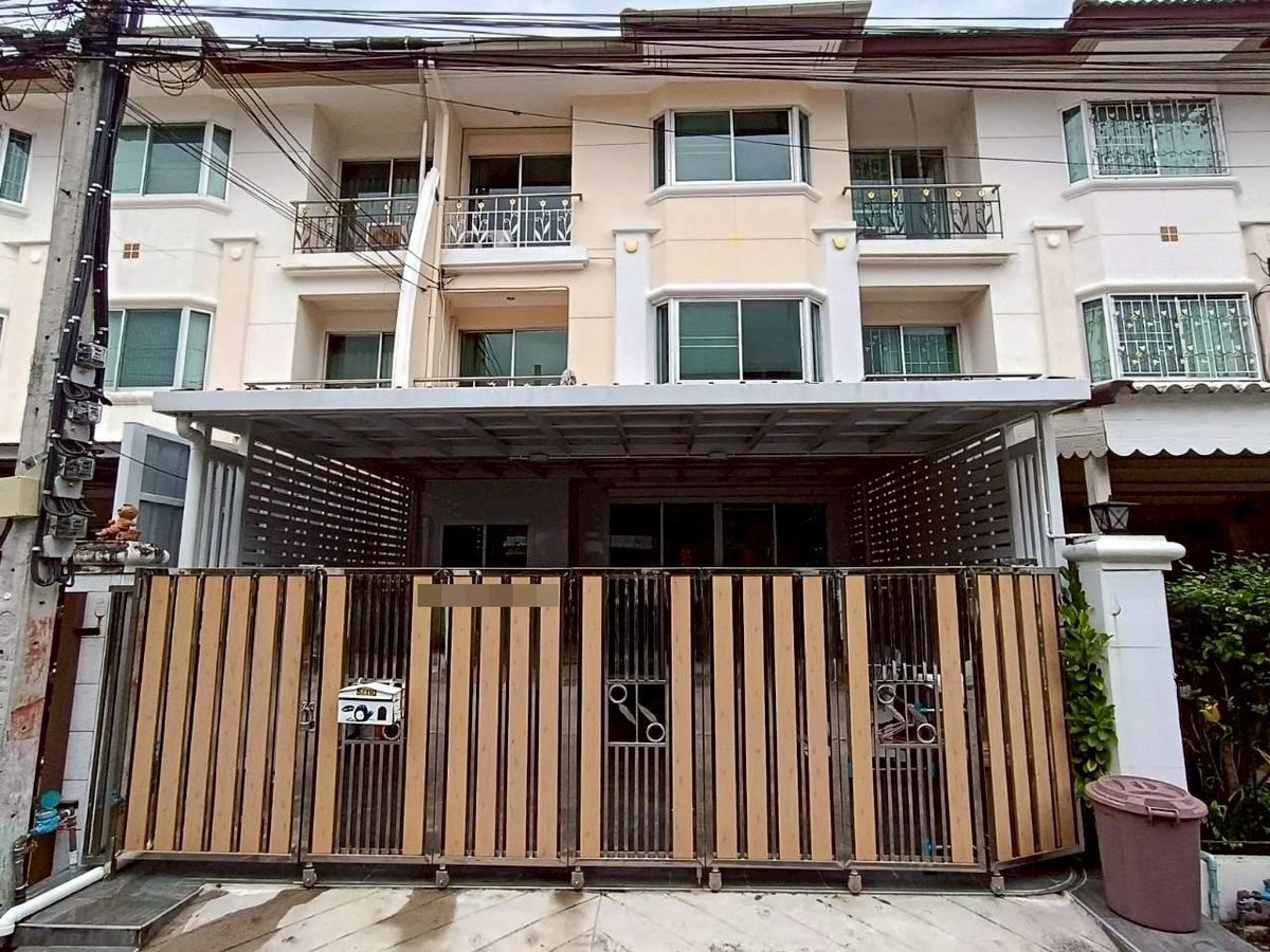 ทาวน์โฮมบางนา แบริ่ง ลาซาล : ขาย/ให้เช่าทาวน์โฮม 3 ชั้น หมู่บ้านศุภาลัยวิลล์ สุขุมวิท - ศรีนครินทร์ ใกล้ไบเทคบางนา (N.1715)
