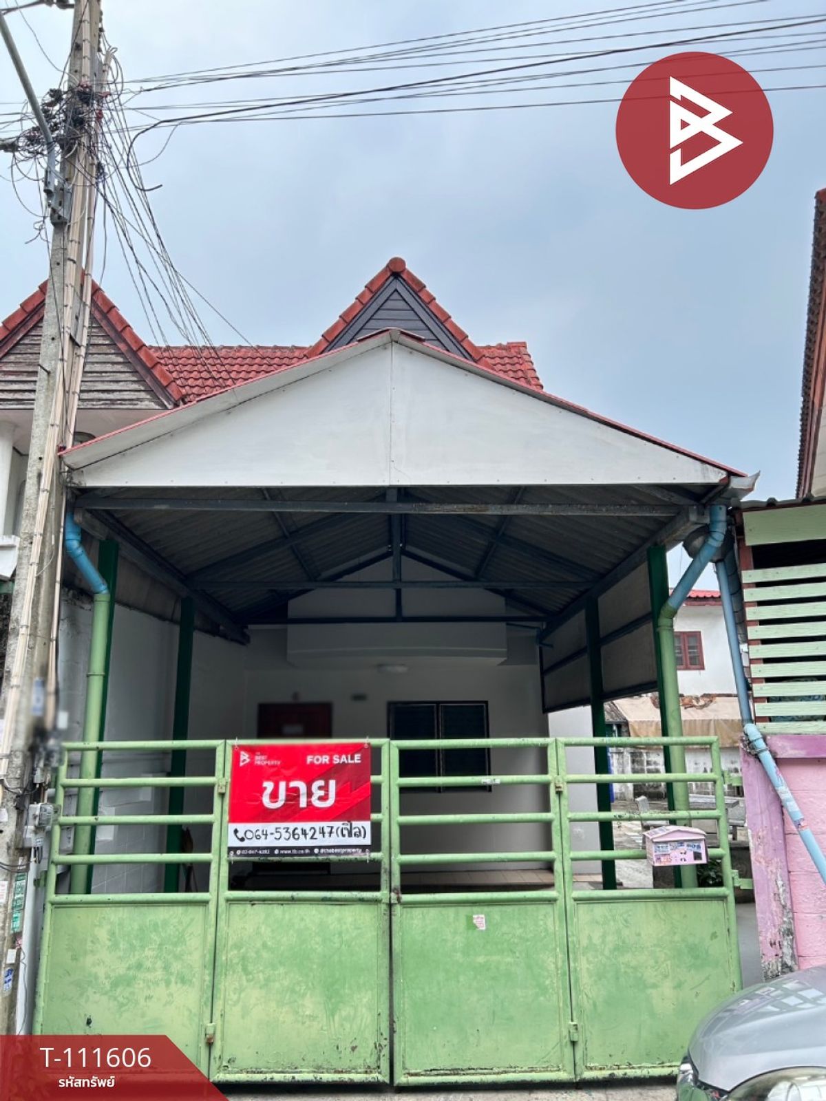 ขายทาวน์โฮมพัทยา บางแสน ชลบุรี สัตหีบ : ขายทาวน์เฮ้าส์ หมู่บ้านพร้อมสุข ศรีราชา ชลบุรี