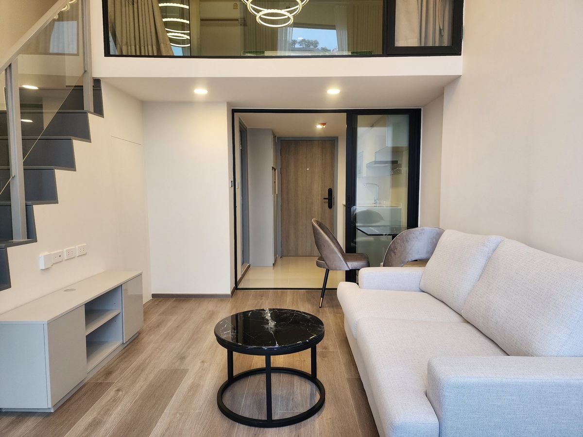 ให้เช่าคอนโดรัชดา ห้วยขวาง : 🌲✨FOR RENT>> Soho Bangkok Ratchada> 📢ห้อง Duo Space ใกล้ MRT ห้วยขวาง  ใจกลางทำเลรัชดาภิเษก-ห้วยขวาง เฟอร์นิเจอร์ครบ #LV-MO1918