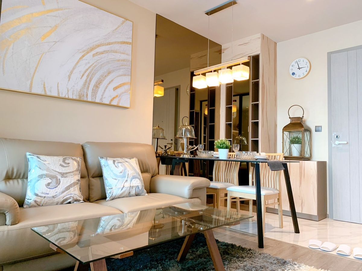 ให้เช่าคอนโดสุขุมวิท อโศก ทองหล่อ : 🌿 ✨  Rhythm Ekamai  ✨🌿 1 Bed 1 Bath, Rental 35,000 Baht 