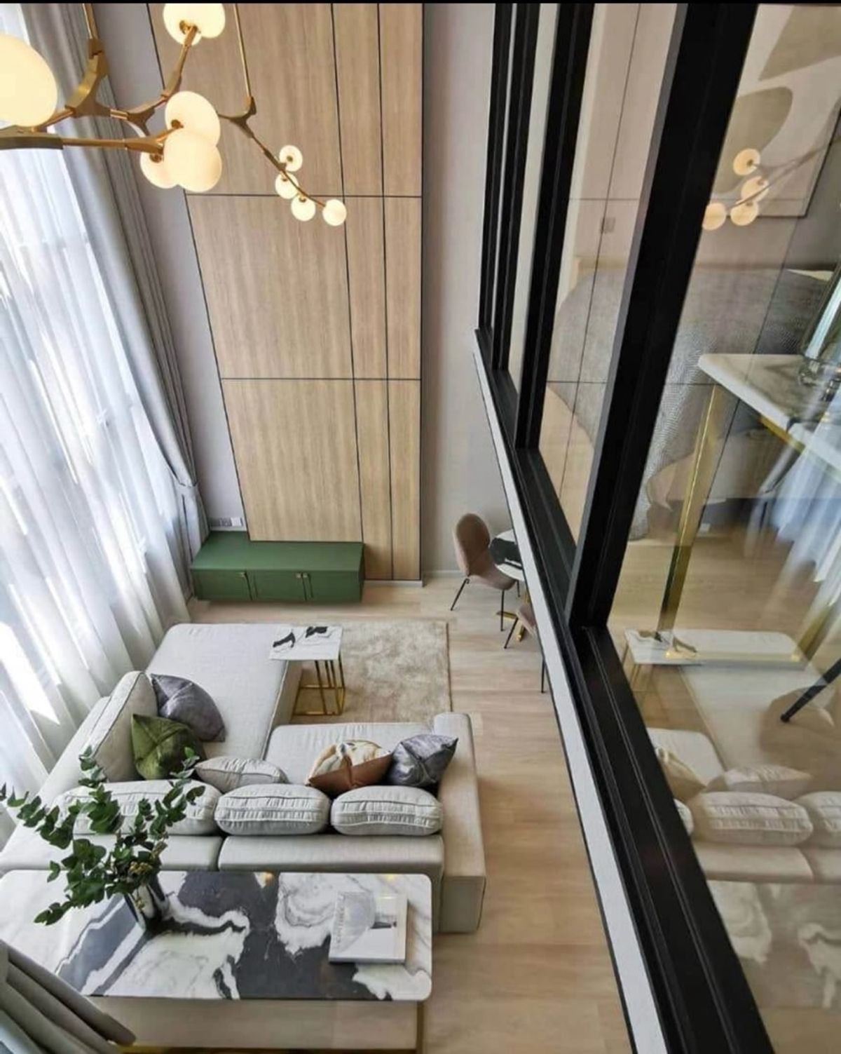 ให้เช่าคอนโดสาทร นราธิวาส : 🏙️ให้เช่า​ Knightsbridge Prime Sathorn ห้อง​ Duplex 1 Bedroom​  ❤️พร้อมเข้าอยู่ Line OA : @ladysai 