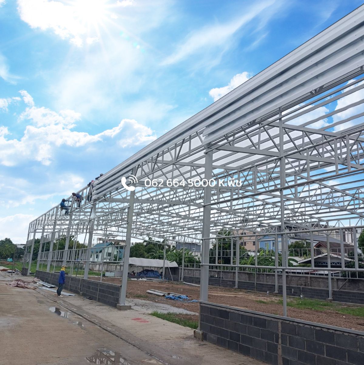 For RentWarehouseNawamin, Ramindra : Rent a new warehouse for 960 sq.m. 💥 Ram Inthra Min Buri Ramkhamhaeng near the train 📍