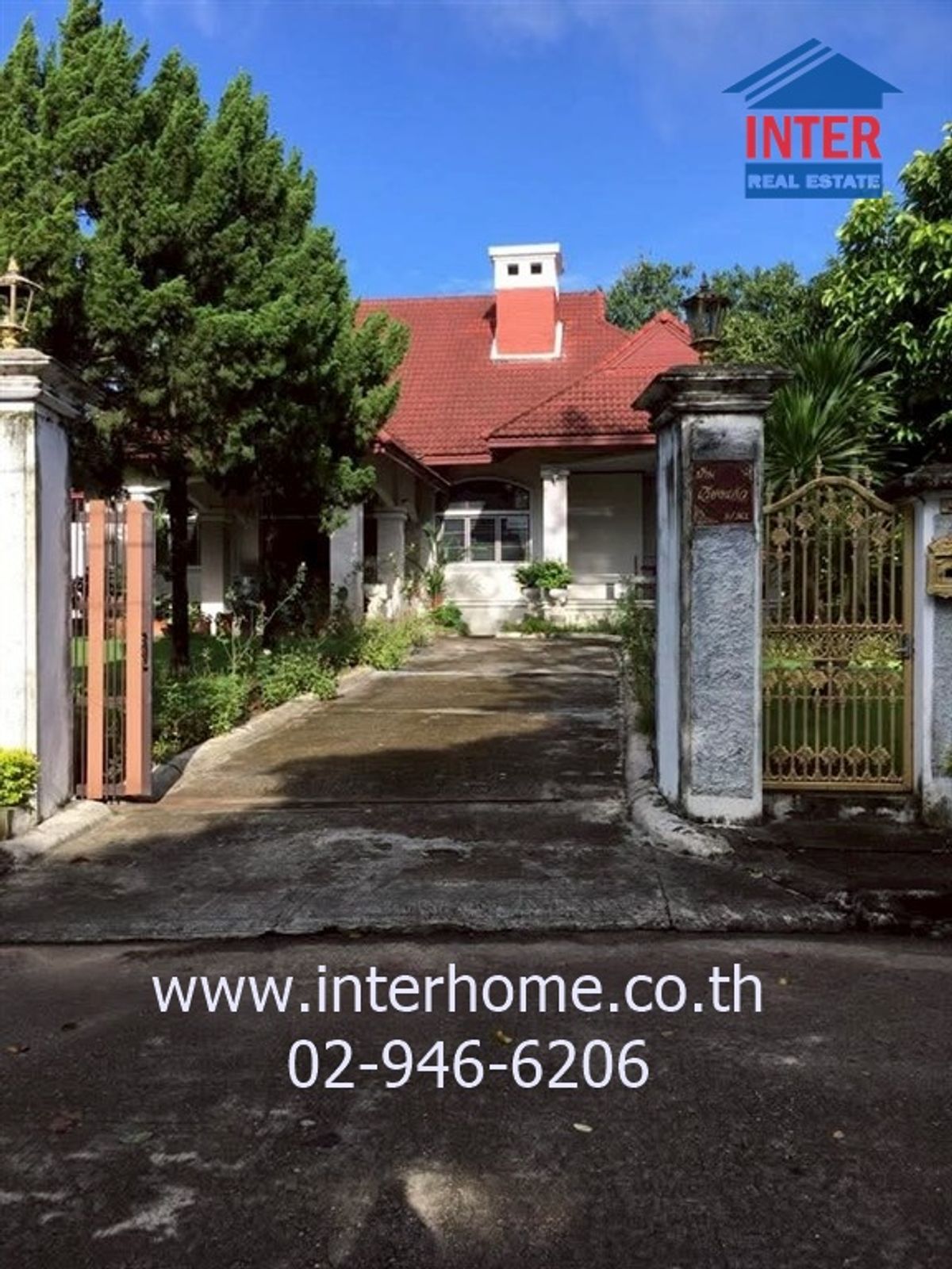 For SaleHouseChiang Mai : 1 storey detached house, 256.7 sq.w., Chiang Mai Village, Flora Ville Near Home Proson Sai Chiang Mai-Doi Sak Road Road around Chiang Mai, Doi Saket, Chiang Mai