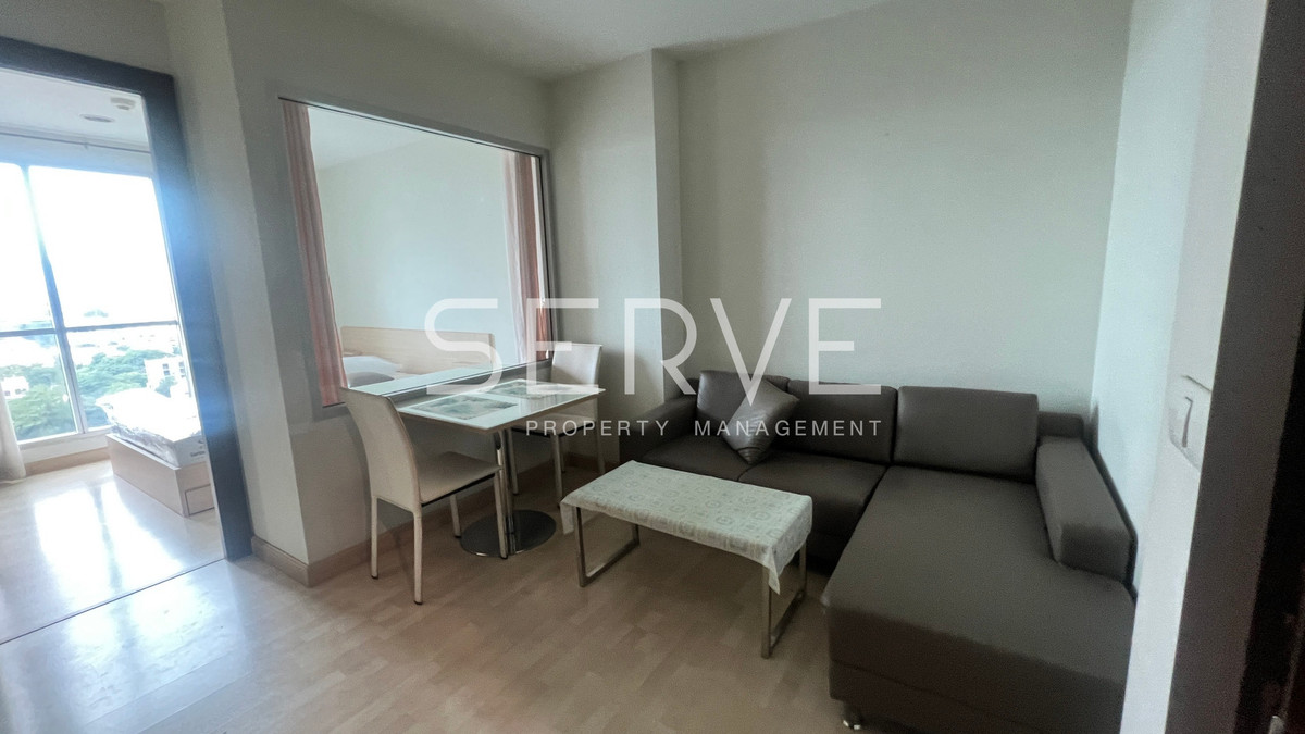 ให้เช่าคอนโดรัชดา ห้วยขวาง : 🔥13K/Mo ห้องกว้าง 1นอน ราคาสุดคุ้ม ตกแต่งครบ เฟอร์จัดเต็ม วิวดี ไมโดนบล็อก พร้อมอยู่ คอนโดทำเลดี ติด MRT รัชดาภิเษก  @ Rhythm Ratchada