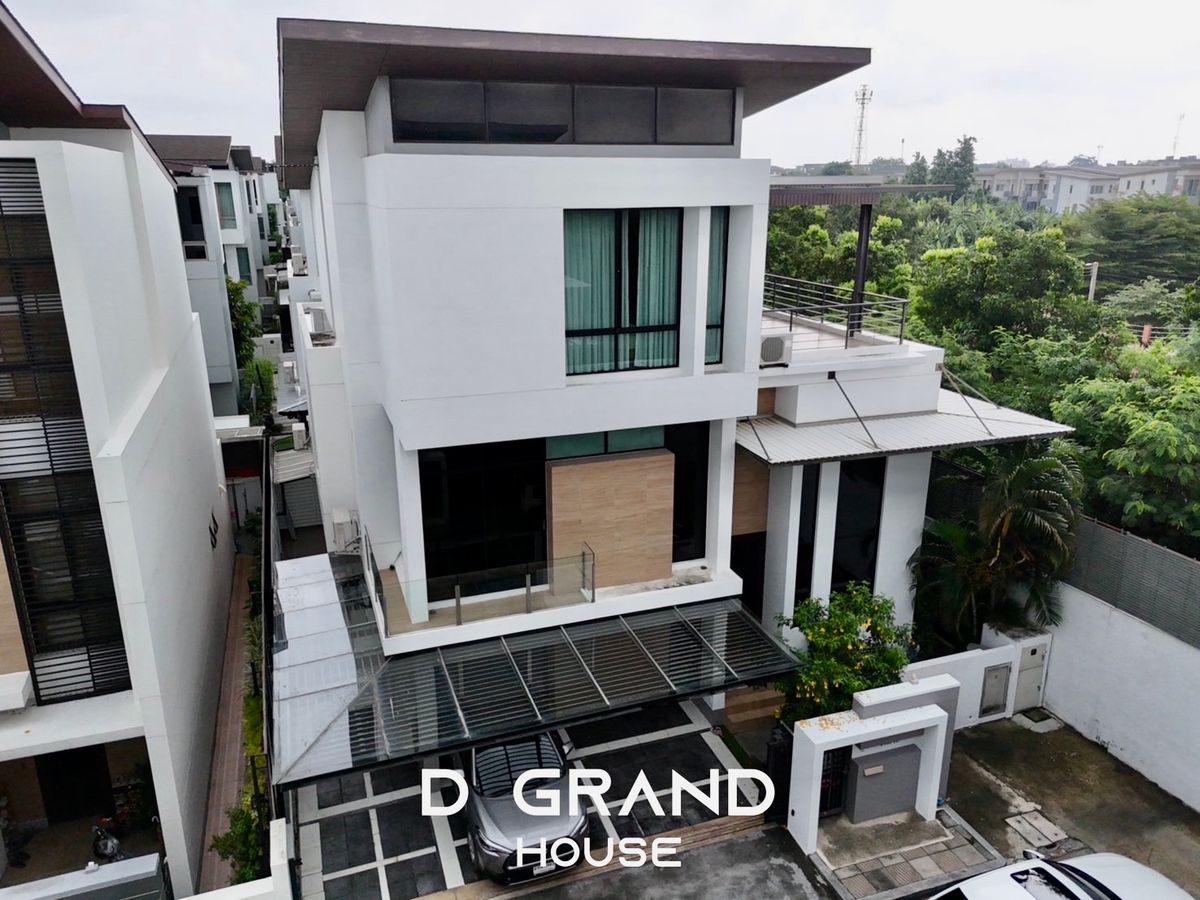 ขายบ้านเกษตร นวมินทร์ ลาดปลาเค้า : ทำเลนี้…ตอบโจทย์ทุกการเดินทางของคนเมือง 🏡 บ้านเดี่ยว 3 ชั้น หลังมุม โครงการ Nirvana Beyond เกษตร–นวมินทร์