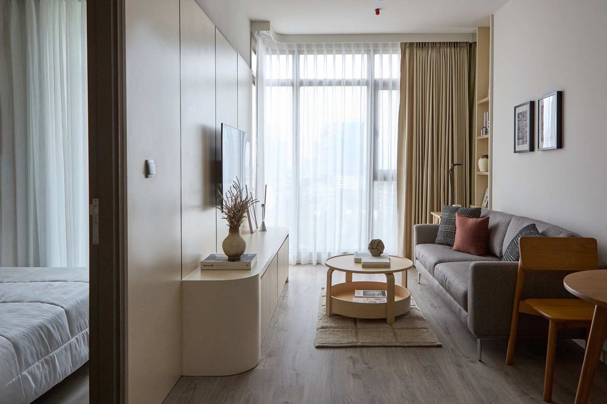 ให้เช่าคอนโดสุขุมวิท อโศก ทองหล่อ : 🌿 ✨  Rhythm Ekkamai Estate  ✨🌿 1 Bed 1 Bath, Rental 40,000 Baht 