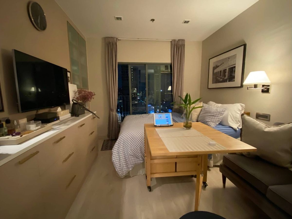 For RentCondoOnnut, Udomsuk : For rent 📍IDEO Mobi Sukhumvit 📍 Fully furnished and equipped with electrical appliances, near BTS On Nut