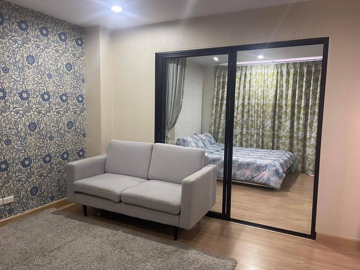 ให้เช่าคอนโดบางนา แบริ่ง ลาซาล : 📢✨FOR RENT>> The Niche Mono Bangna 🌲⭐ติดถนนใกล้ทางด่วนบรูพาวิถึ ใกล้ รถไฟฟ้า สายสีเหลือง สถานีศรีเอี่ยม  ห้องมุม ชั้น 3 ทิศเหนือ ตึก D #LV-MO1915
