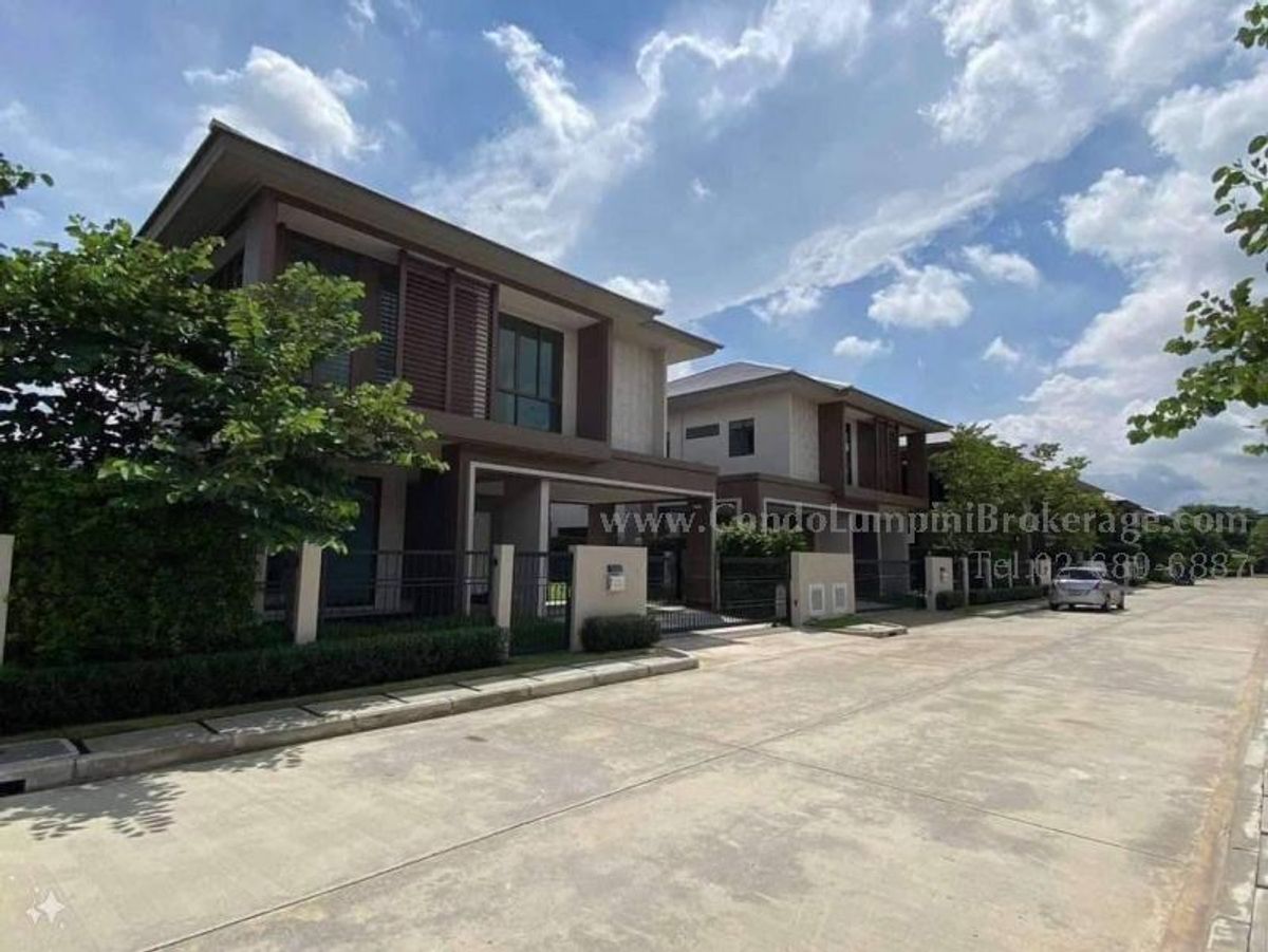 ให้เช่าบ้านพัฒนาการ ศรีนครินทร์ : ปล่อยเช่าบ้านเดี่ยว บุราสิริ กรุงเทพกรีฑา Burasiri Krungthepkreetha 3 ห้องนอน  โซนกรุงเทพกรีฑา