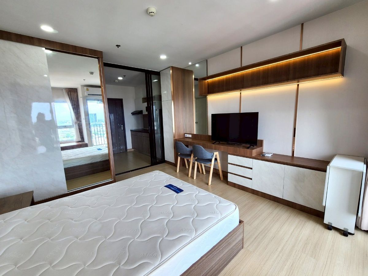 For RentCondoSamut Prakan,Samrong : RDS-4795 Condo for rent, Supalai Werenda Sukhumvit 117, watch the room 👉Line: @pfbkk