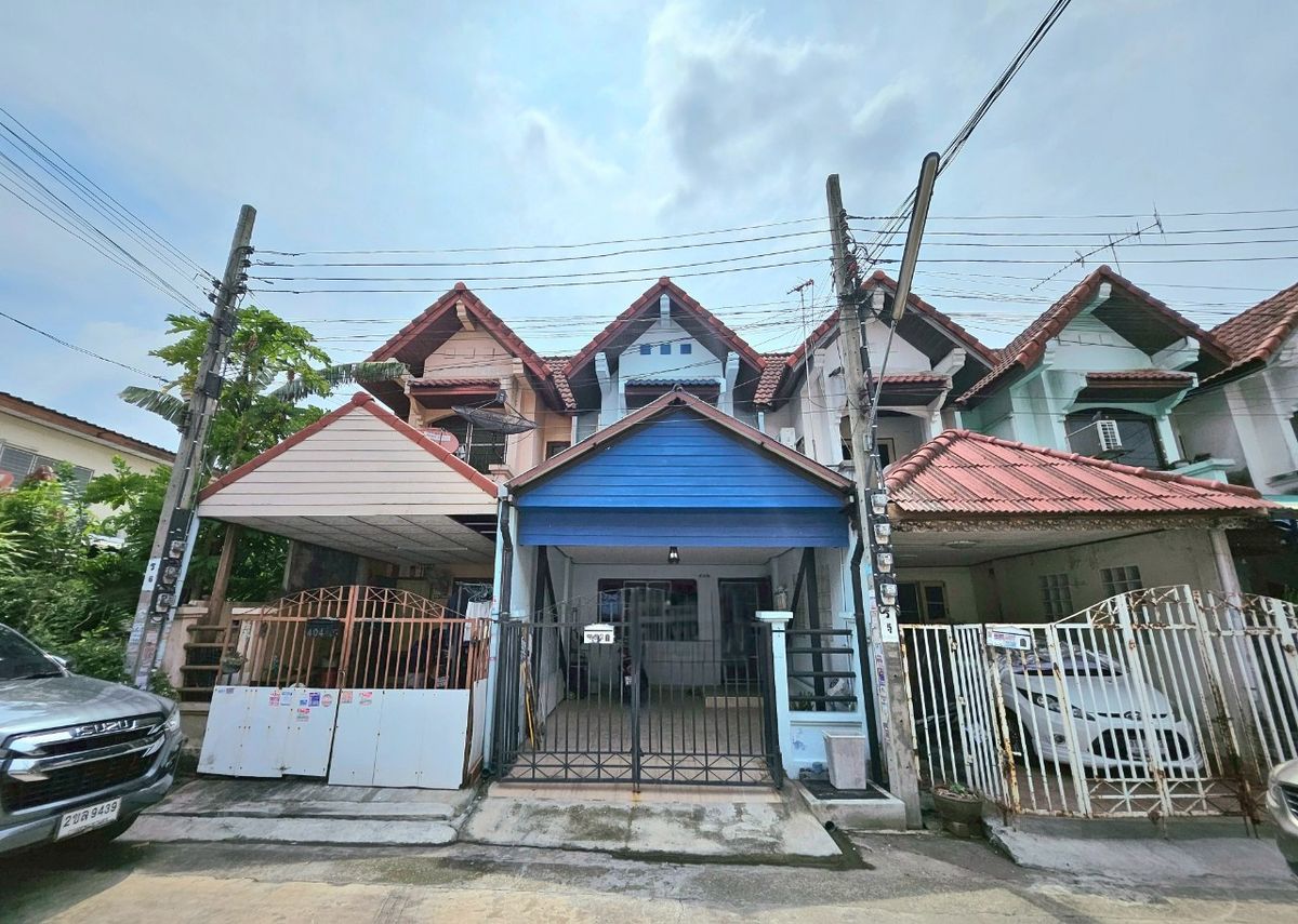 ขายทาวน์โฮมพระราม 2 บางขุนเทียน : 🏡 ขาย ทาวน์เฮ้าส์ หมู่บ้าน วี.เค.โฮม Baan VK Home ท่าข้าม ขายตามสภาพ
