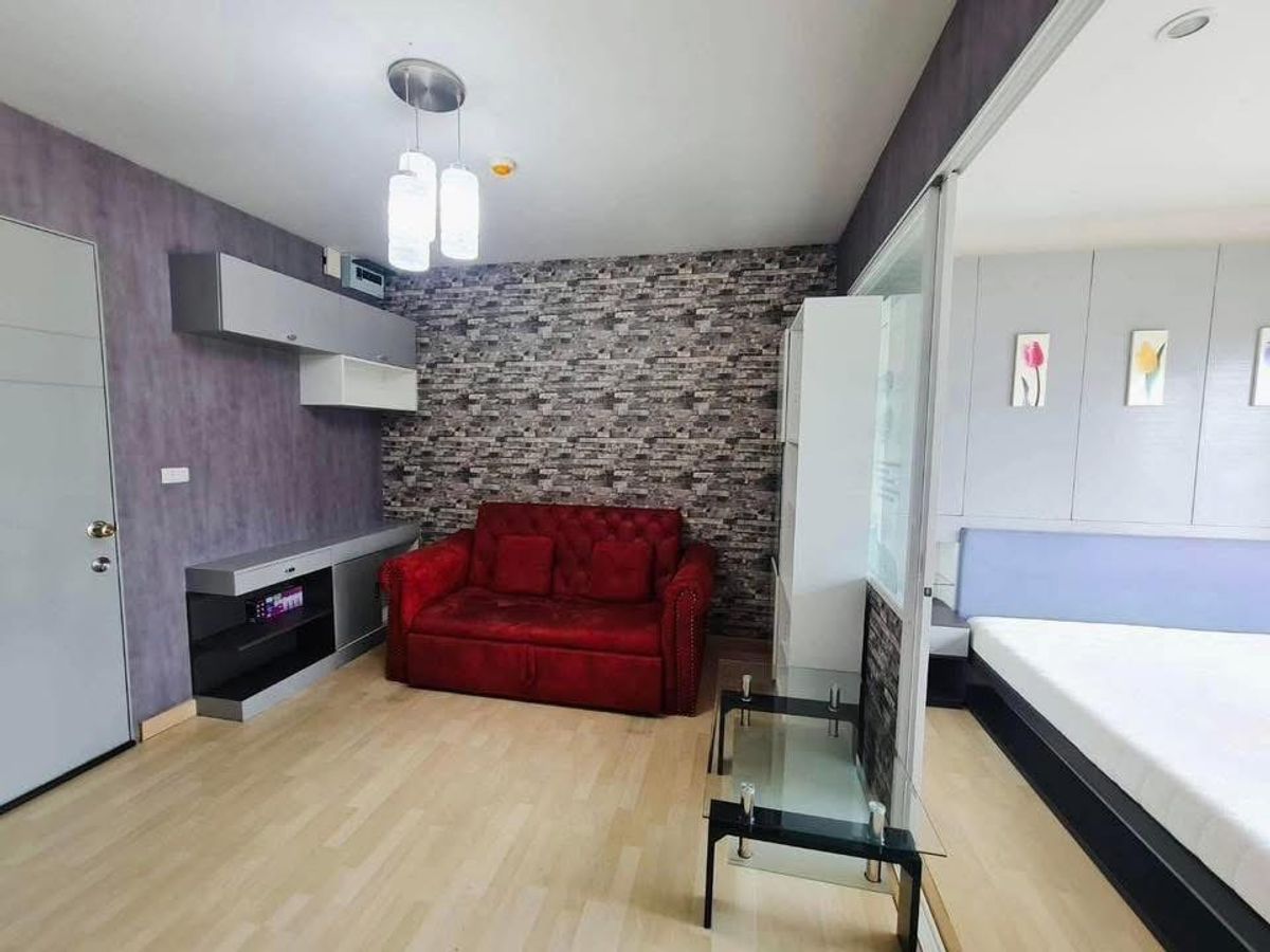 ขายคอนโดพัฒนาการ ศรีนครินทร์ : S-LFP109  ขายพร้อมผู้เช่า📌เดอะลีฟ พัฒนาการ, ชั้น 14 แต่งครบ 30.25 ตรม. 1.9 ล้าน 064-959-8900