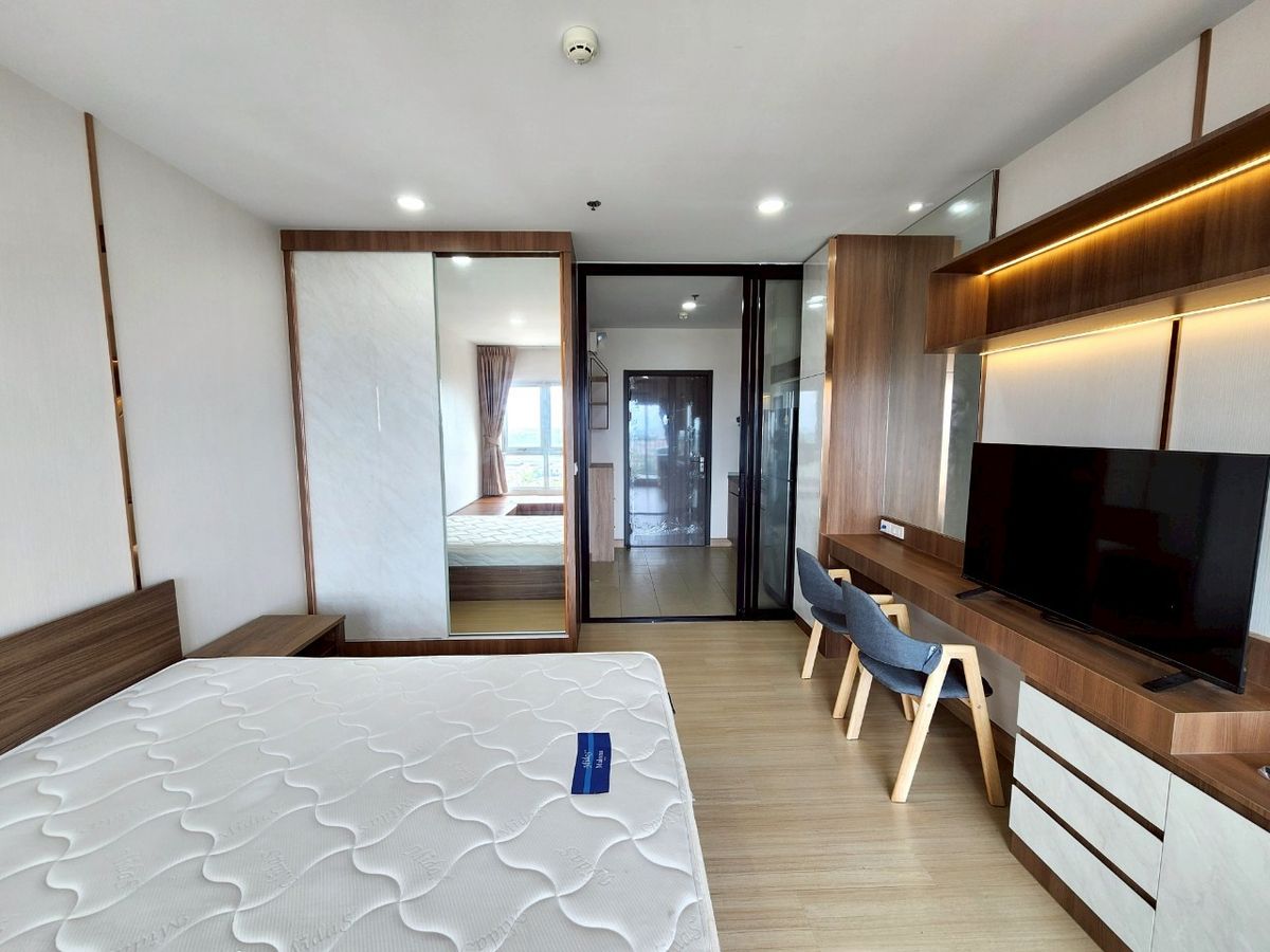 For RentCondoSamut Prakan,Samrong : RDS-4795 Condo for rent, Supalai Werenda Sukhumvit 117, watch the room 👉Line: @pfbkk