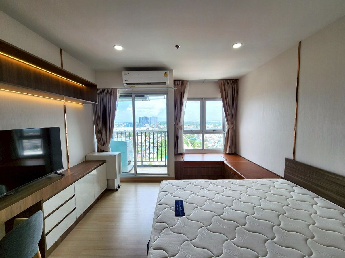 For RentCondoSamut Prakan,Samrong : RDS-4795 Condo for rent, Supalai Werenda Sukhumvit 117, watch the room 👉Line: @pfbkk