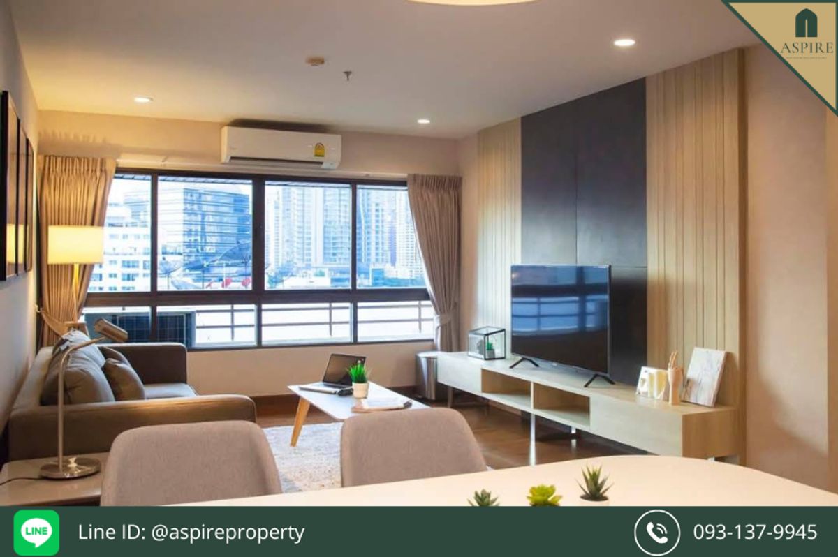 For RentCondoWitthayu, Chidlom, Langsuan, Ploenchit : [For Rent] Baan Ploenchit Condominium, Near BTS Ploenchit