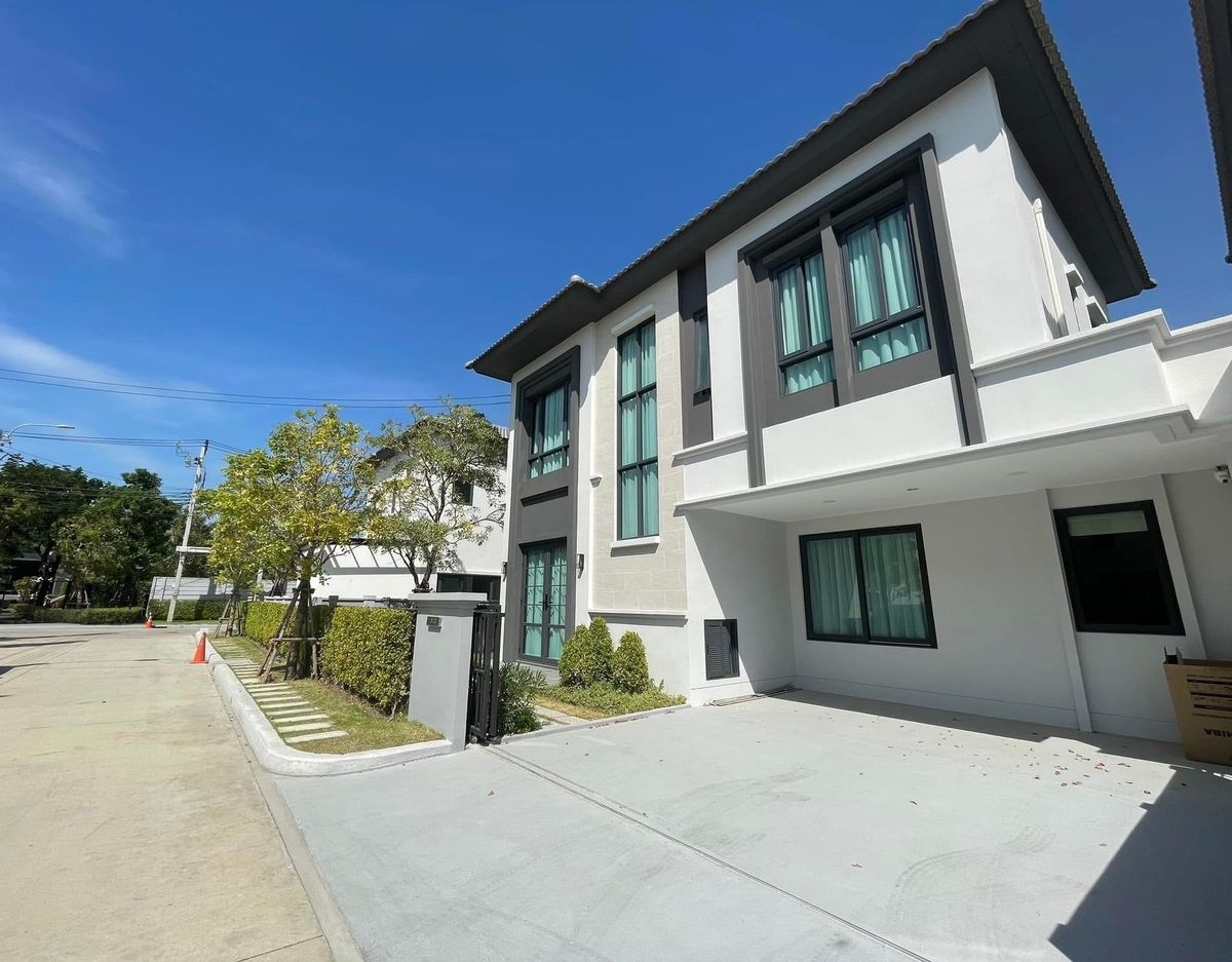 ให้เช่าบ้านสมุทรปราการ สำโรง : ให้เช่าบ้านใหม่ พร้อมเข้าอยู่ แกรนด์พลีโน่ สุขุมวิทบางนา